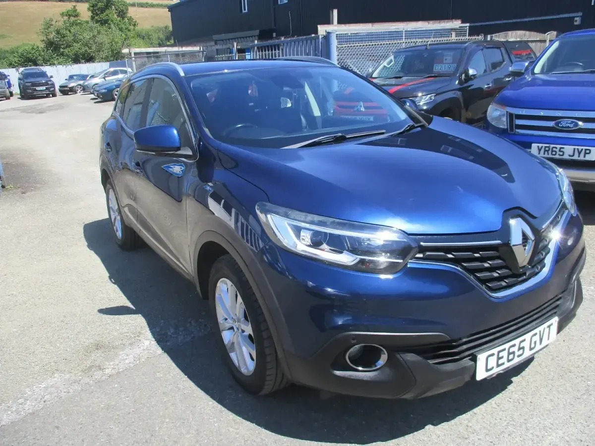 Used Renault Kadjar Dynamique 110 HP (80 kW) 2015 Blue SUV