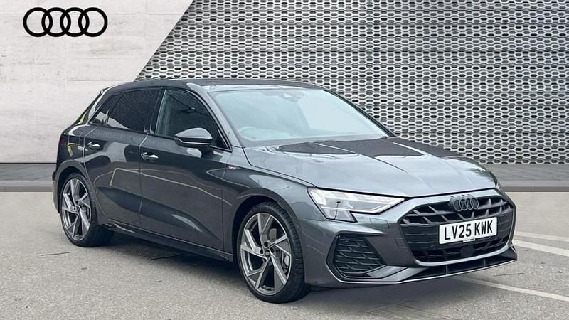 Grey New 2025 Audi A3 Black Edition Hatchback | £32,444 (Good price) - Image 1/4