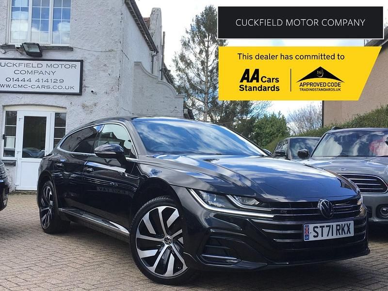 Used VW Arteon R-line 2021 Black Estate