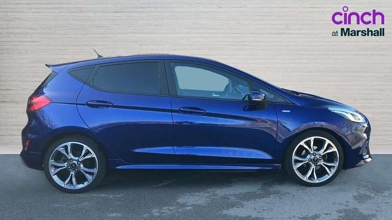 Used Ford Fiesta ST-Line 140 HP (102 kW) 2018 Blue Hatchback