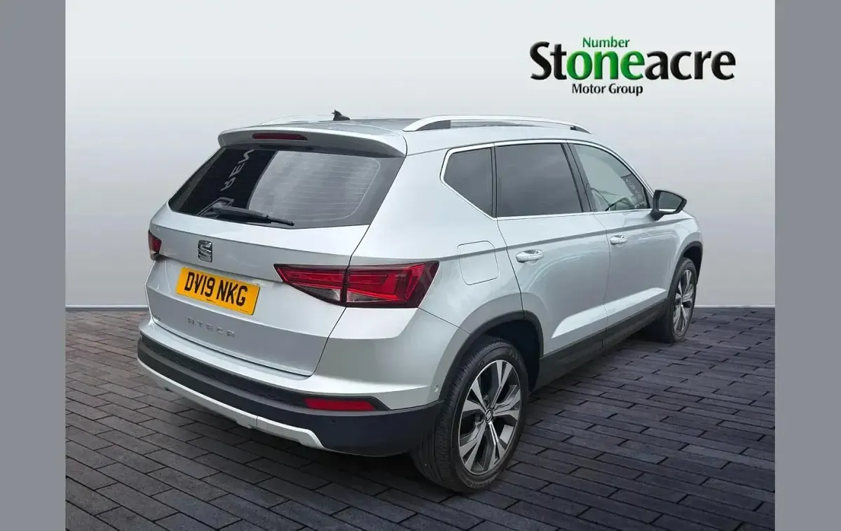 Used Seat Ateca SE Technology 116 HP (85 kW) 2019 Silver SUV