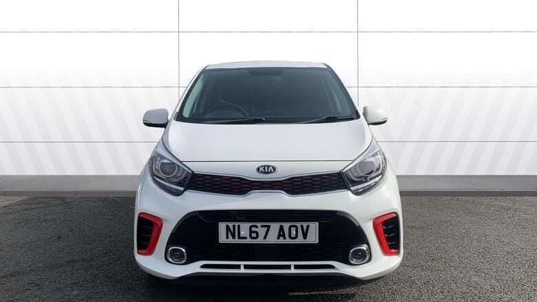 Used Kia Picanto GT-Line S 83 HP (61 kW) 2017 White Hatchback