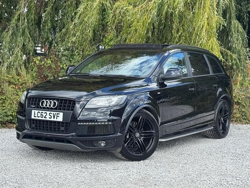 Used Audi Q7 S-line plus 245 HP (180 kW) 2012 Black SUV