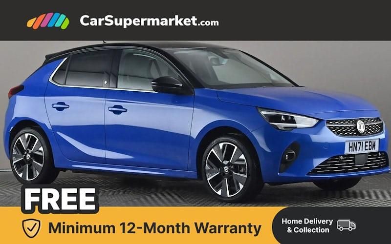 Used Vauxhall Corsa-e Elite 100 kW (136 HP) 2020 Blue Hatchback