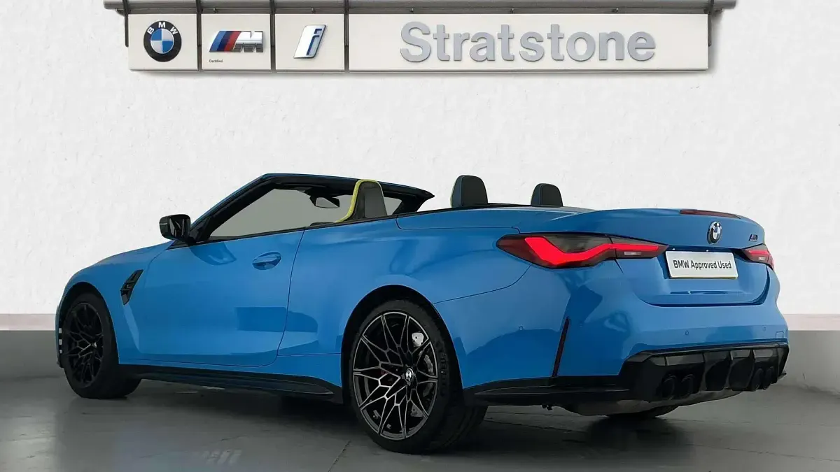 Used BMW M4 Cabriolet Competition Edition 503 HP (369 kW) 2024 Blue Cabriolet