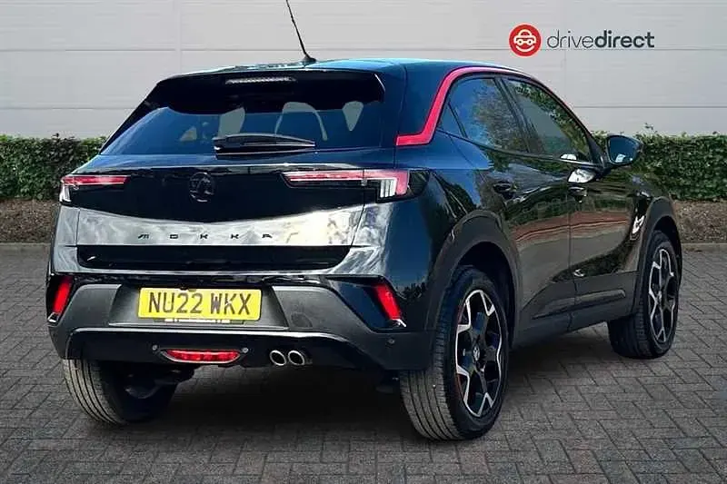 Used Vauxhall Mokka SRi 130 HP (95 kW) 2022 Black SUV