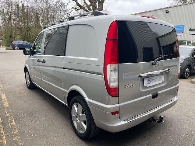 Begagnad Mercedes Vito 2012 Silver Van
