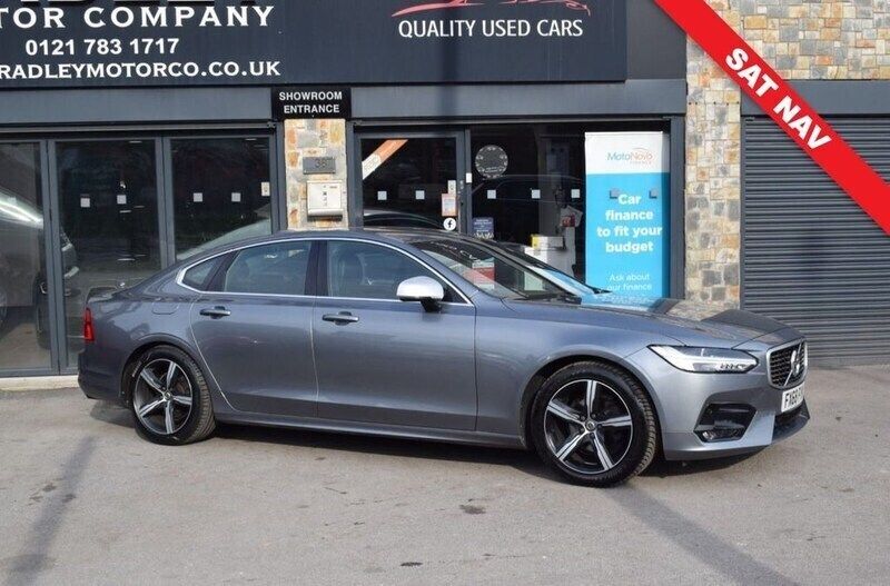Grey Used 2018 Volvo S90 R-Design Sedan | £14,000 (Fair price) - Image 1/4
