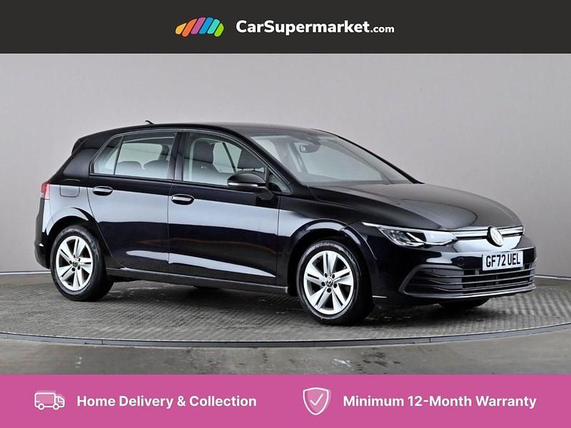 Black Used 2022 VW Golf VIII Life Hatchback | £14,997 (Fair price) - Image 1/4