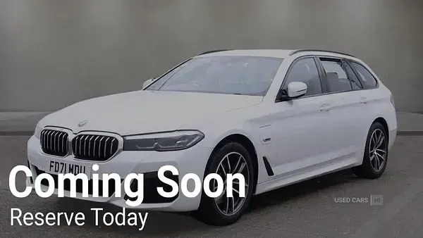 Used BMW 530e M Sport 2022 White Estate