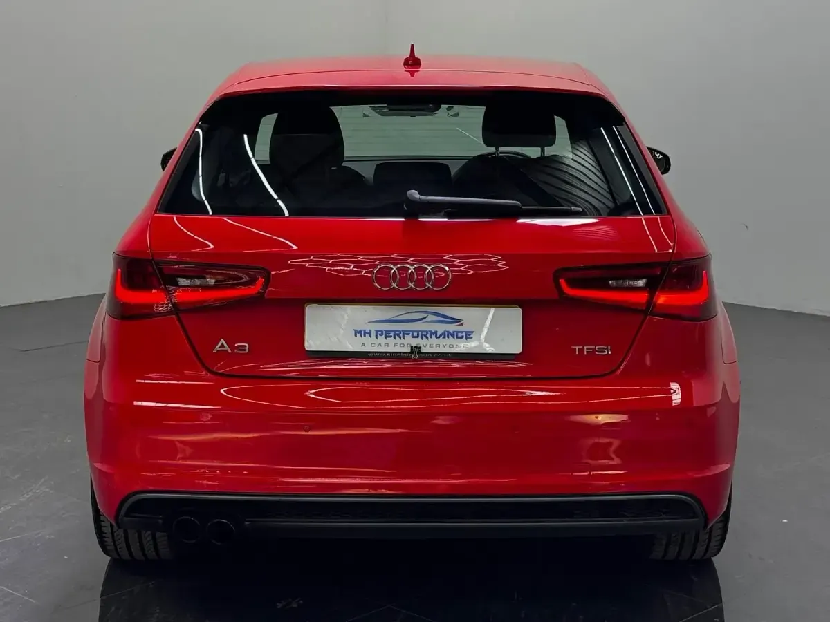Used Audi A3 S-Line 2013 Red Hatchback