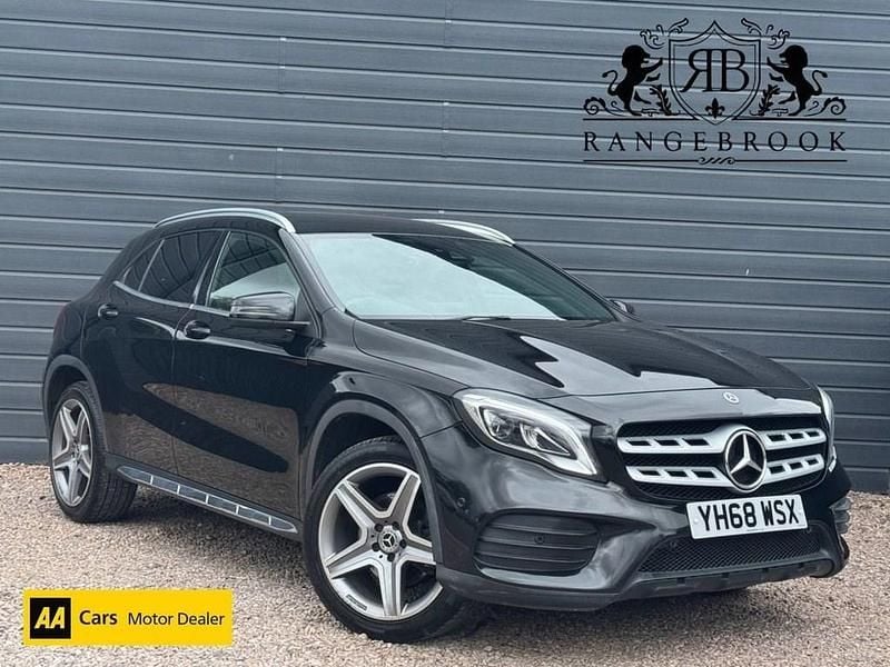 Black Used 2018 Mercedes GLA220 AMG Line Premium SUV | £12,999 (Good price) - Image 1/3
