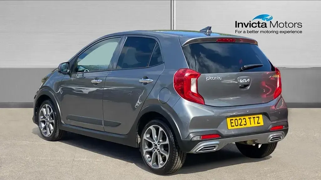 Used Kia Picanto X-Line 66 HP (48 kW) 2023 Grey Hatchback