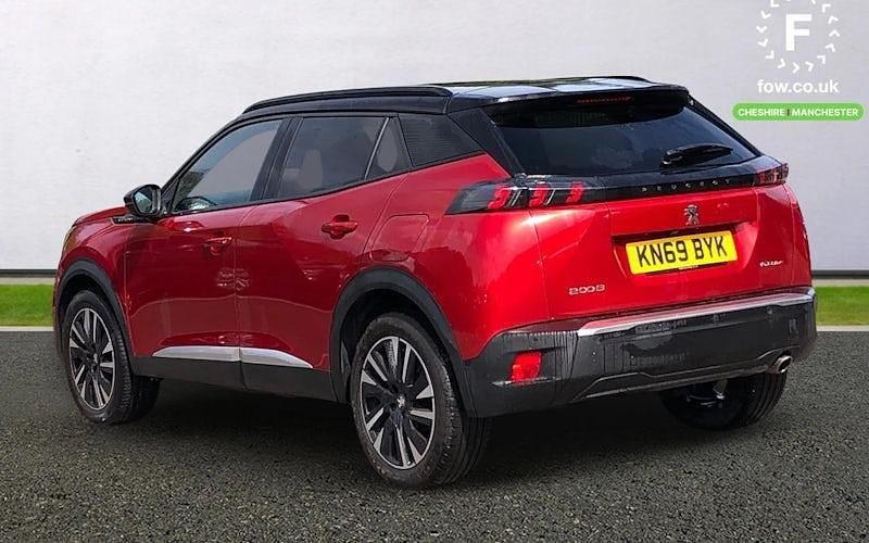 Used Peugeot 2008 GT-line 101 HP (74 kW) 2020 Red SUV