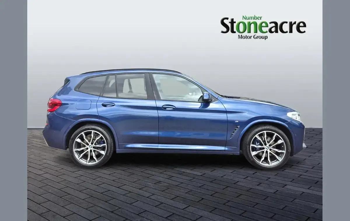 Used BMW X3 M Sport 184 HP (135 kW) 2019 Blue SUV