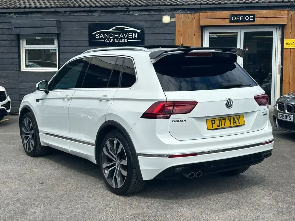 Used VW Tiguan R-line 2017 White SUV