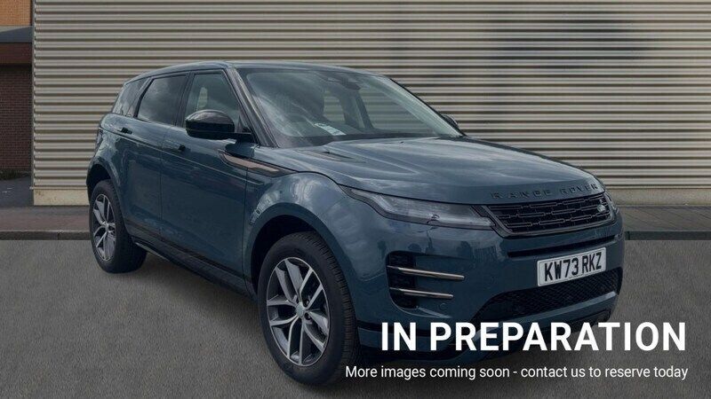 Blue Used 2023 Land Rover Range Rover evoque SE Dynamic SUV | £33,816 (Fair price) - Image 1/4