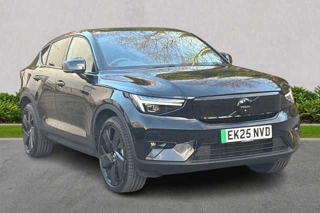 Black Used 2025 Volvo EC40 Performance SUV | £41,499 - Image 1/4