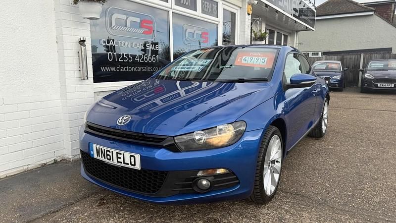 Used VW Scirocco GT 138 HP (101 kW) 2011 Blue Coupe