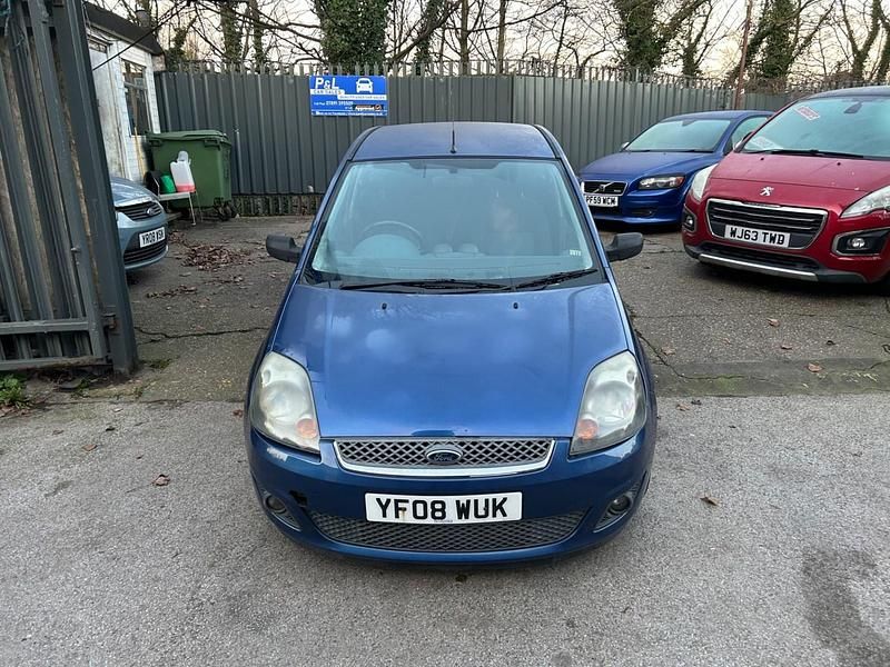 Blue Used 2008 Ford Fiesta Zetec Hatchback | £1,495 (Super price) - Image 1/4