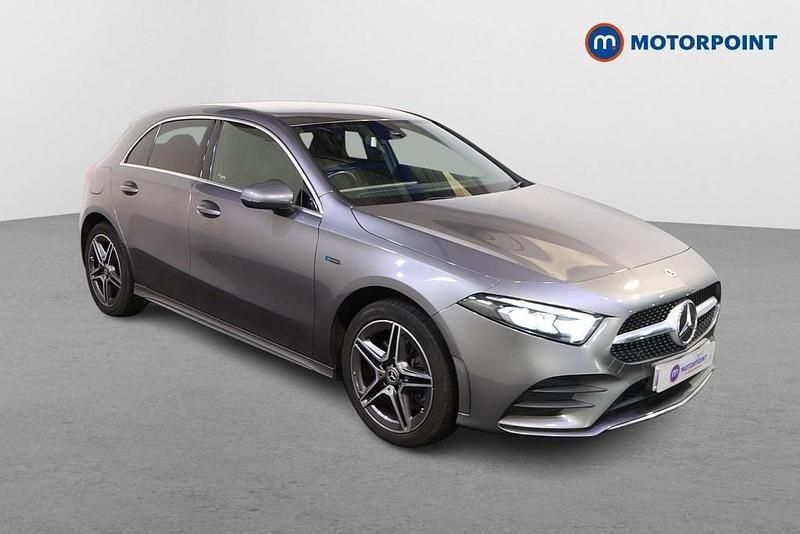 Grey Used 2021 Mercedes A250 AMG line Hatchback | £18,199 (Fair price) - Image 1/4