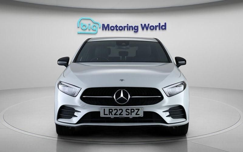 Used Mercedes A250 AMG line 259 HP (190 kW) 2022 White Sedan