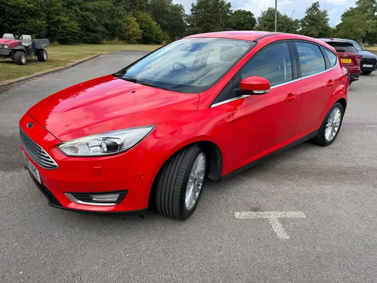 Used Ford Focus Titanium X 2016 Red Hatchback