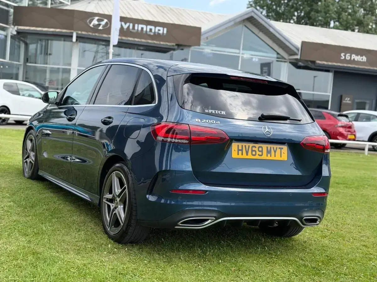 Begagnad Mercedes B200 Executive 148 HK (108 kW) 2019 Blå Minibuss