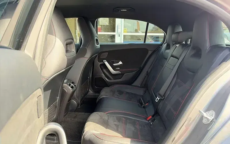 Used Mercedes A200 AMG line 163 HP (119 kW) 2019 Grey Hatchback