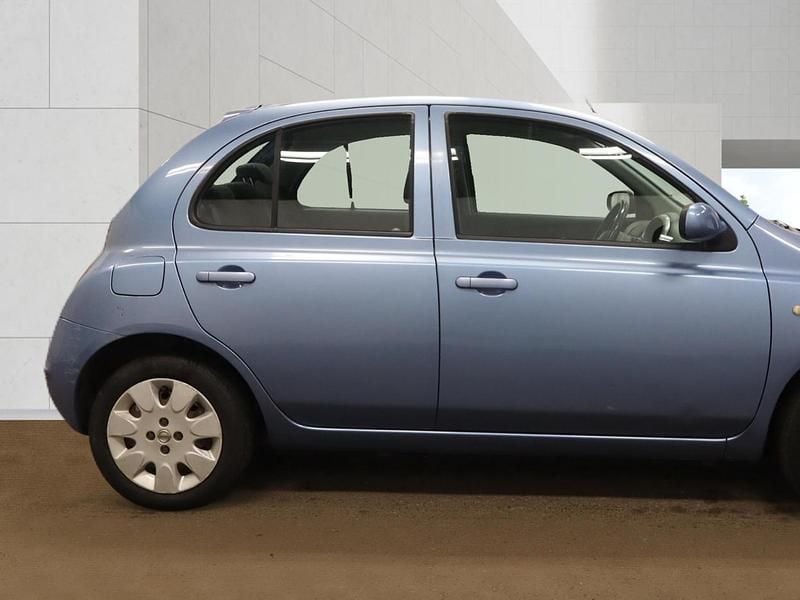 Used Nissan Micra 79 HP (58 kW) 2007 Blue Hatchback