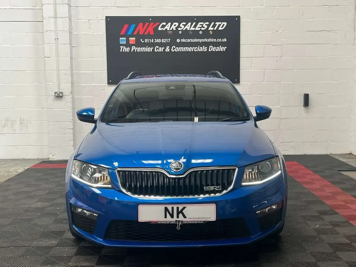 Begagnad Skoda Octavia vRS 184 HK (135 kW) 2016 Blå Kombi