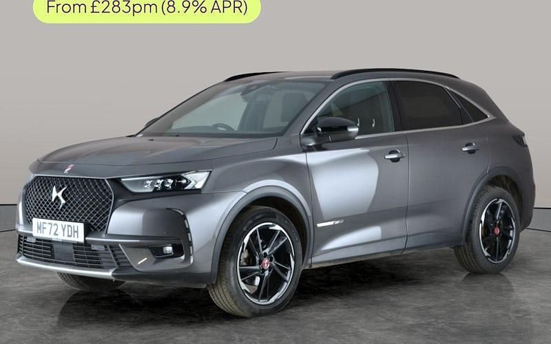Grey Used 2022 DS Automobiles DS7 Crossback Performance Line Plus SUV | £17,941 (Fair price) - Image 1/2
