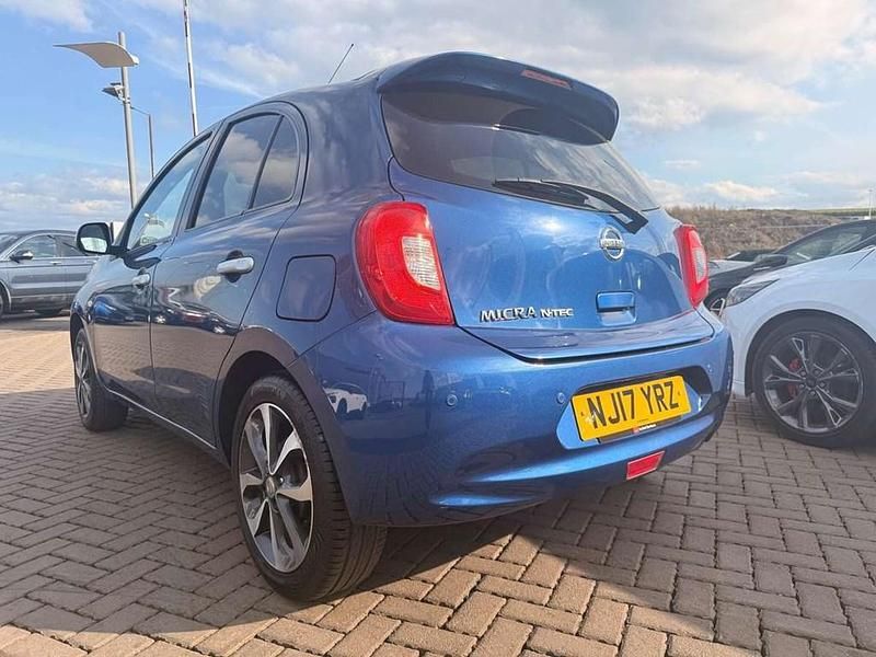 Used Nissan Micra N-TEC 79 HP (58 kW) 2017 Blue Hatchback