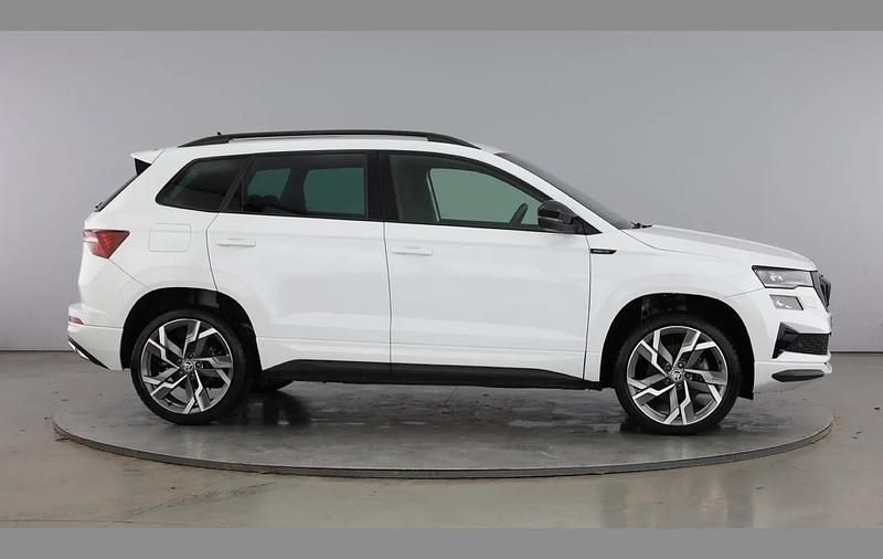 Used Skoda Karoq SportLine 150 HP (110 kW) 2025 Moon white SUV