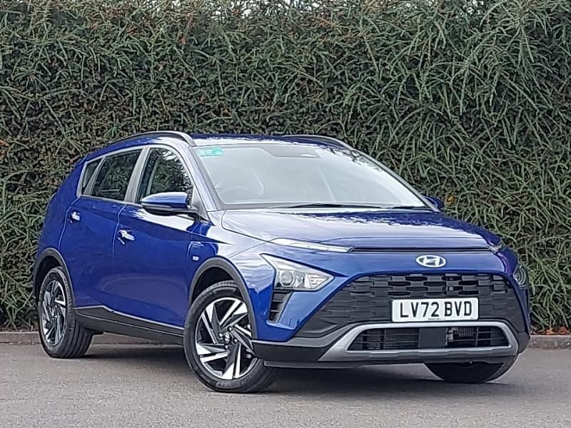 Blue Used 2022 Hyundai Bayon SE SUV | £16,298 (A bit pricey) - Image 1/4