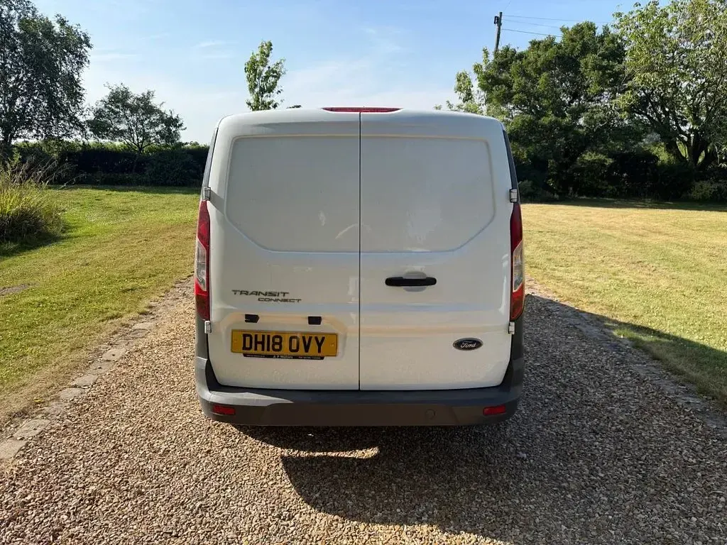 Used Ford Transit 74 HP (54 kW) 2018 White Van
