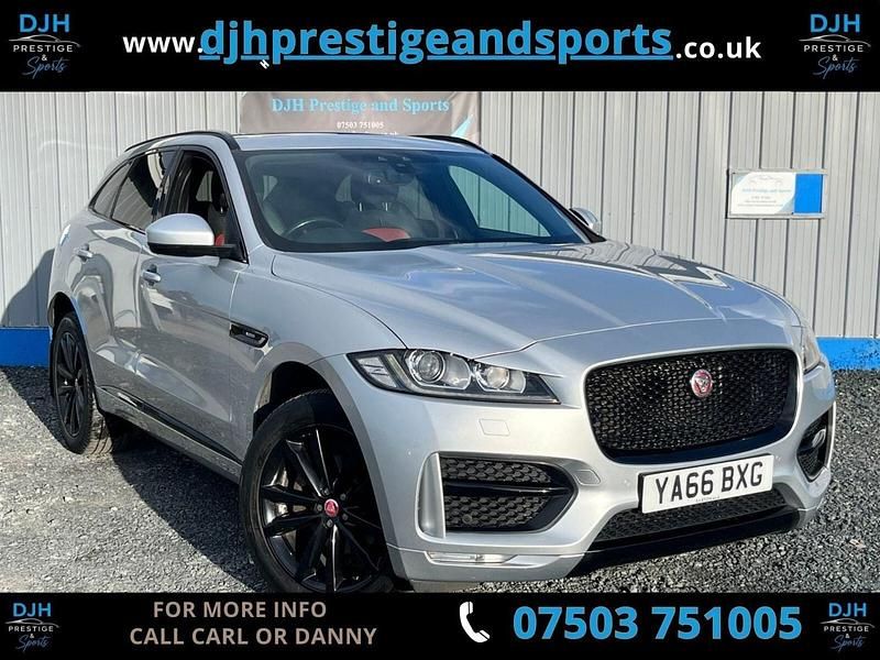 Used Jaguar F-Pace R-Sport 180 HP (132 kW) 2016 Silver SUV