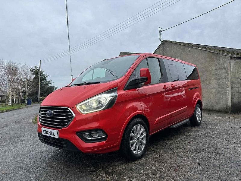 Red Used 2020 Ford Tourneo Titanium MPV | £20,950 (Fair price) - Image 1/4
