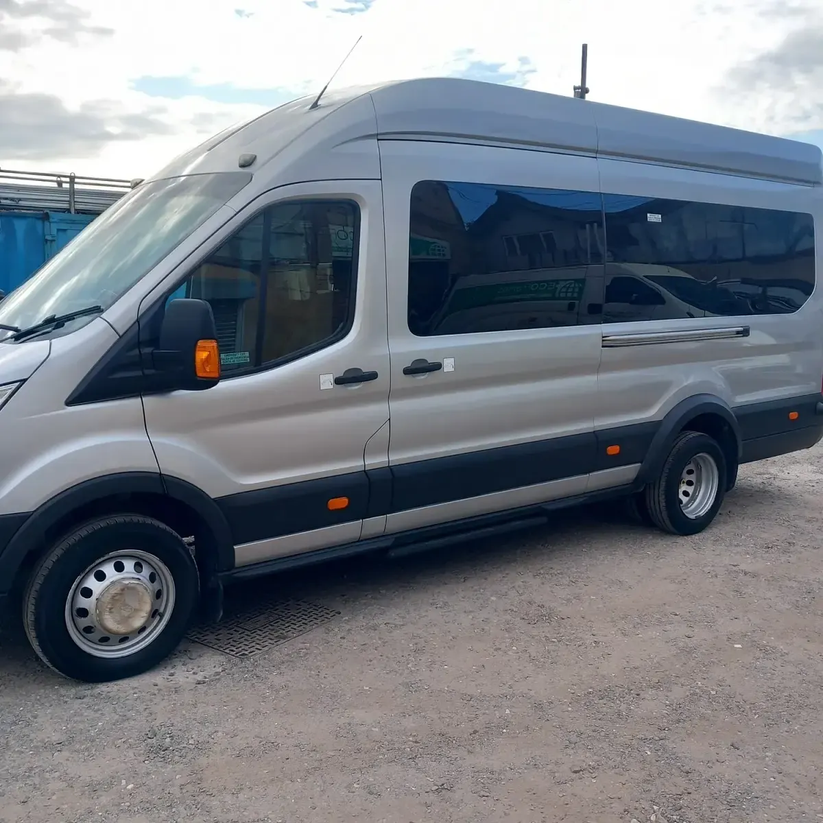 Used Ford Transit 125 HP (91 kW) 2018 Silver Van