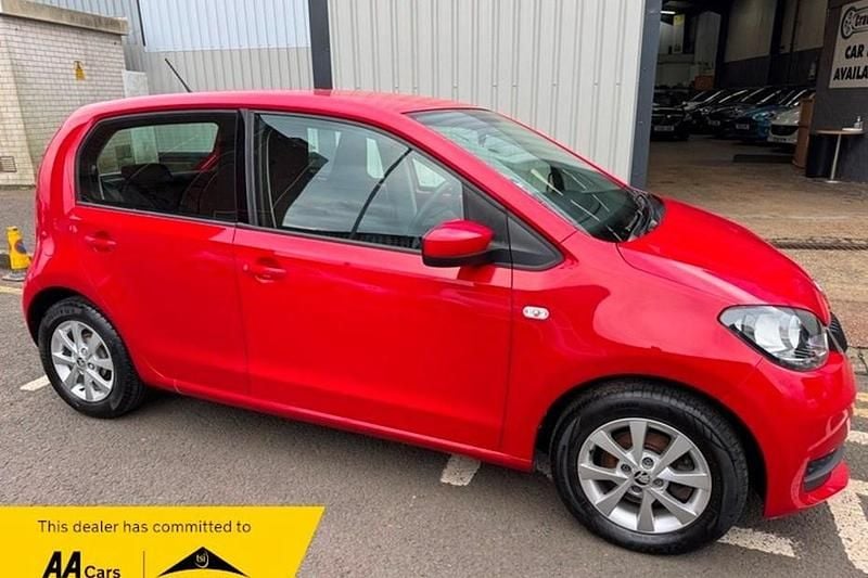 Used Skoda Citigo SE 60 HP (44 kW) 2019 Red Hatchback