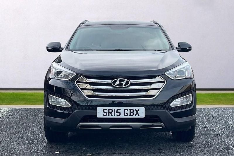 Used Hyundai Santa Fe Premium 194 HP (142 kW) 2015 Black SUV