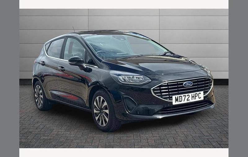 Used Ford Fiesta Titanium 100 HP (73 kW) 2023 Black Hatchback