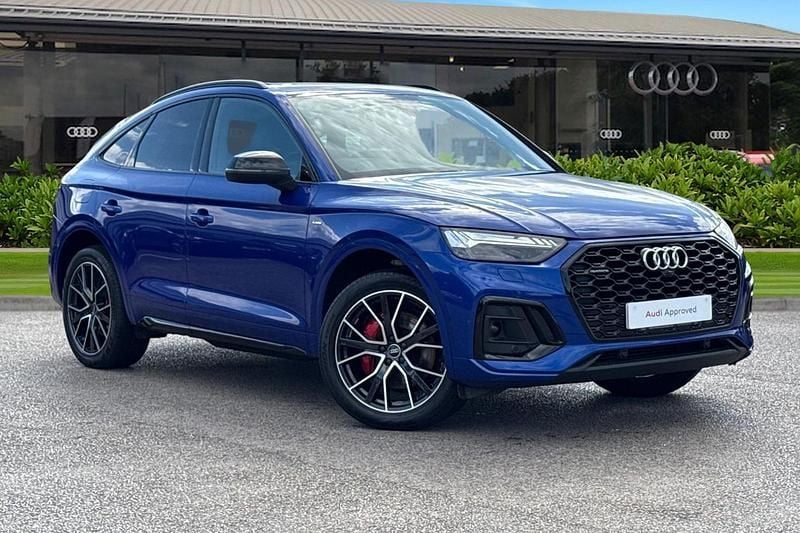 Blue Used 2021 Audi Q5 Advanced SUV | £33,990 (Super price) - Image 1/4