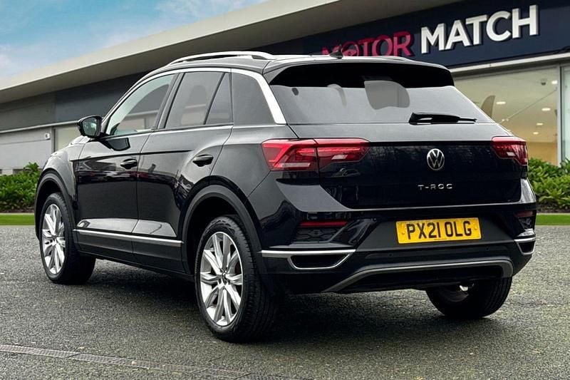 Used VW T-Roc SEL 2021 Black SUV