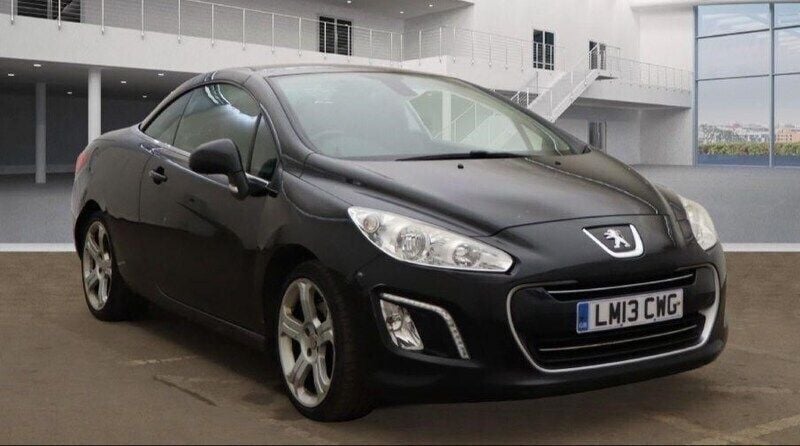 Black Used 2013 Peugeot 308 CC Allure Cabriolet | £5,979 (A bit pricey) - Image 1/2
