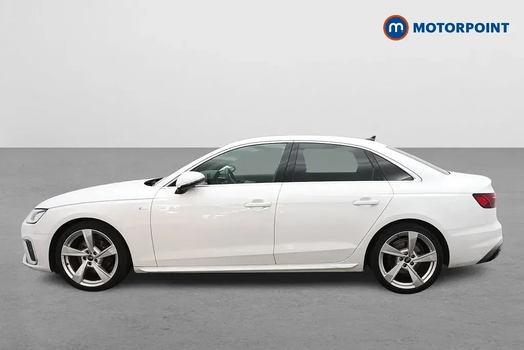 Used Audi A4 S-Line 2023 White Sedan