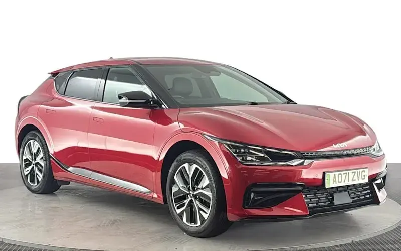 Używany Kia EV6 GT-Line 167 kW (228 KM) 2022 Czerwony SUV
