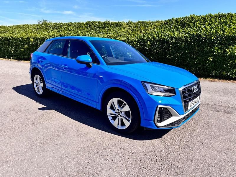 Blue Used 2021 Audi Q2 S-Line SUV | £16,500 (Fair price) - Image 1/4