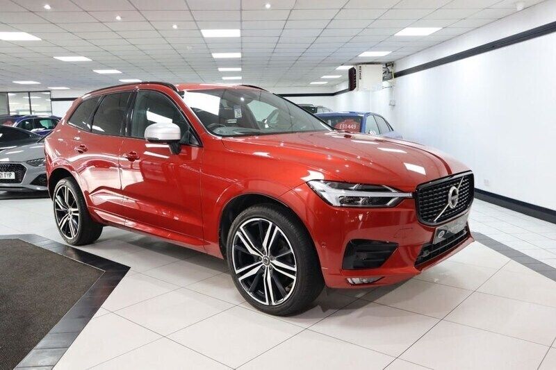 Red Used 2018 Volvo XC60 R-Design Pro SUV | £24,949 (Fair price) - Image 1/4