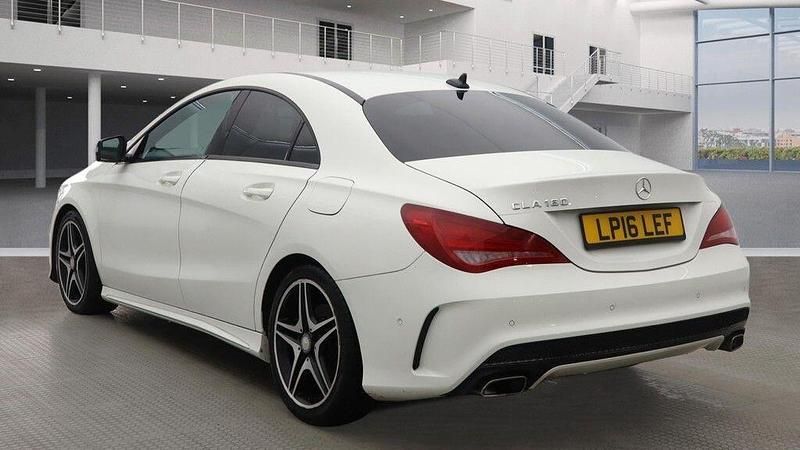 Used Mercedes CLA180 AMG 122 HP (89 kW) 2016 White Sedan